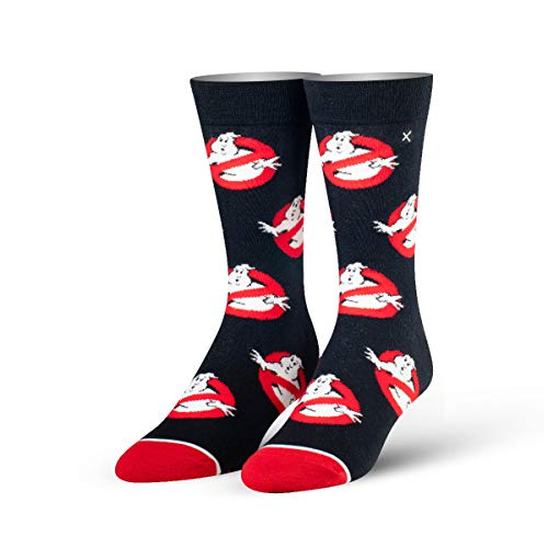 Odd Sox, Movies, Ghostbusters No Ghosts Logo, Novelty Crew Socks, 80's