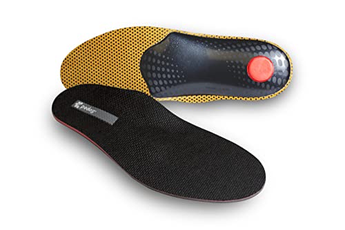 Pedag Plantar Fasciitis | German Made | Arch Support Orthotic Insoles Inserts for Men and Women | Heat Moldable Shoe Inserts | Medium and High Arch | Foot Pain Relief | Anti Odor | Women US 8/ EU 38