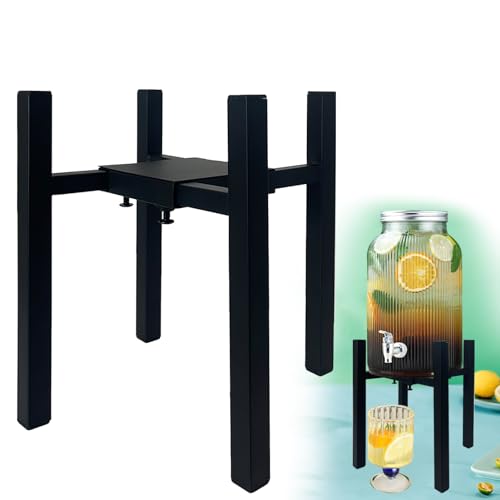 NEECONG Drink Dispensers Stand For Party. Universal Beverage Dispensers Stand Adjustment Range 7.1 to 11.5 inches Wide, Holder For Most 1 to 3.5 Gallon Beverage Dispensers (stand only)