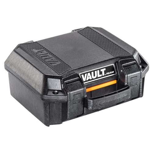 Vault by Pelican - V100 Multi-Purpose Hard Case with Foam (Black)