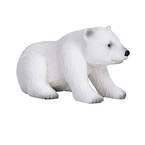 MOJO Polar Bear cub Sitting Toy Figure