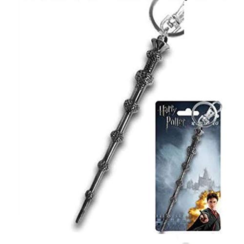 Monogram International Harry Potter Pewter Key Ring: Dumbledore's Wand