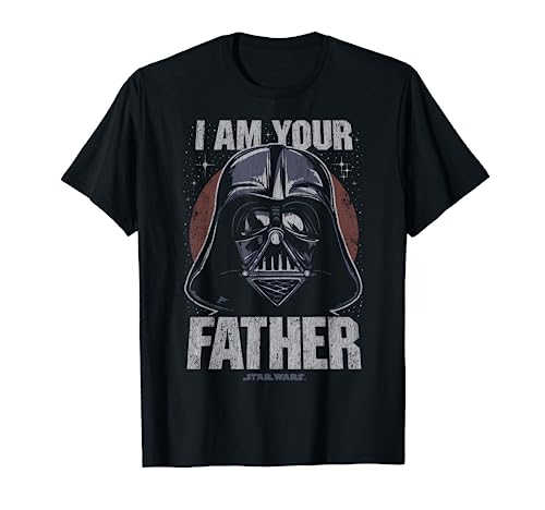 Star Wars Darth Vader I Am Your Father Dark Portrait Disney+ T-Shirt