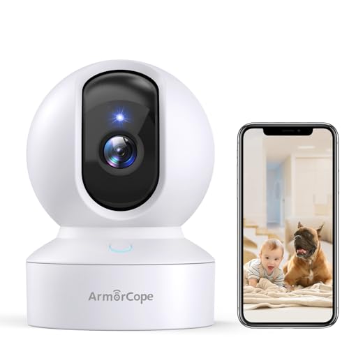 Pet Camera, 2K HD Dog Camera with Phone APP, 360° Pan/Tilt View Puppy Cam, One Click Call for Baby Monitor, MagivPix Night Vision,Motion Tracking Alarm with Cloud/Local SD,Home Indoor Security Cam