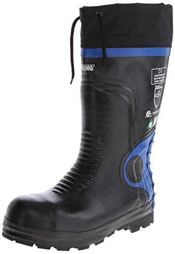 Viking Women's VW88 Ultimate Construction Boot, Black/Blue - 13