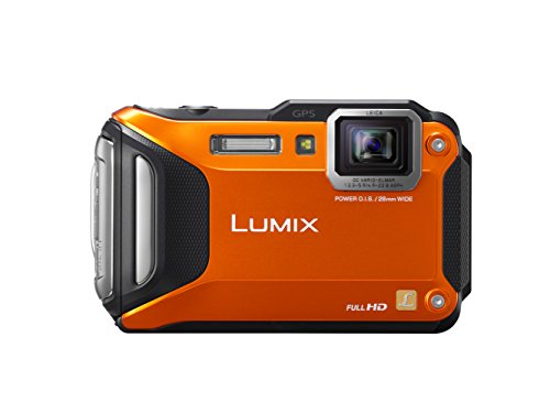 Panasonic Lumix DMC-TS5 16.1 MP Tough Digital Camera with 9.3x Intelligent Zoom (Orange) (Discontinued by Manufacturer)