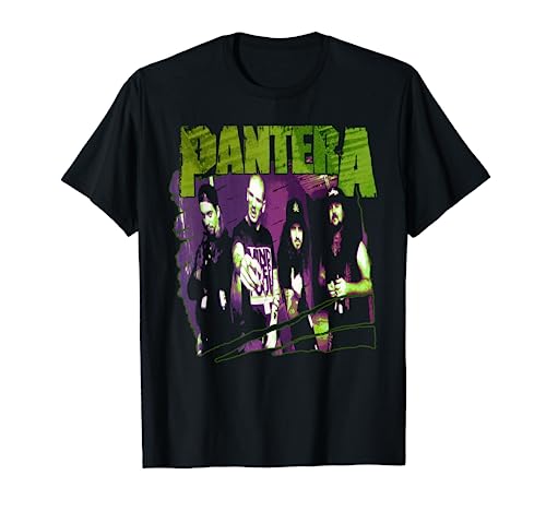 Pantera Official Vintage Group Sketch T-Shirt