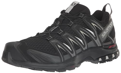 Salomon Men's XA PRO 3D Trail Running Shoes for Men, Black / Magnet / Quiet Shade, 8.5