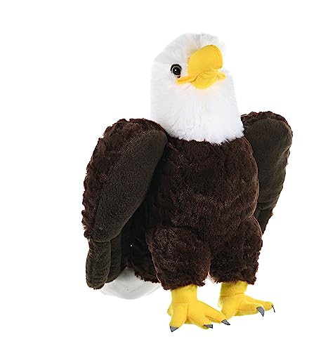 Wild Republic Bald Eagle Plush, Stuffed Animal, Plush Toy, Gifts for Kids, Cuddlekins 12 Inches