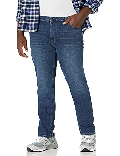 Amazon Essentials Men's Skinny-Fit Stretch Jean, Medium Wash, 36W x 30L