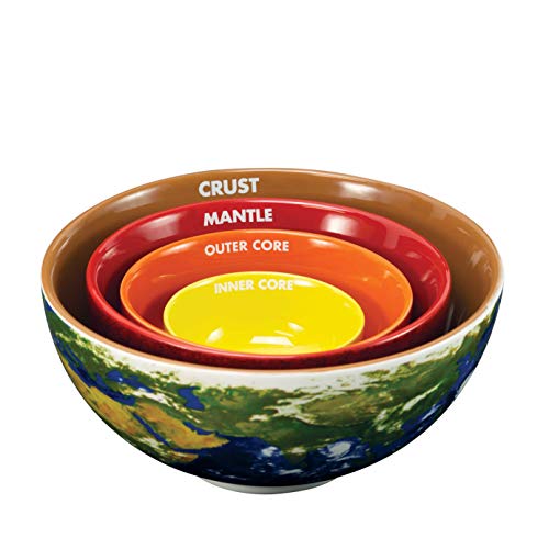 Earth Cross Section Nesting Bowls