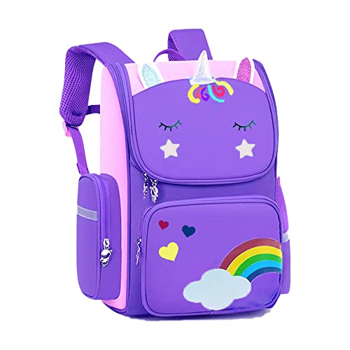 HT HONOR . TRUST Kids Backpack for Girls Kindergarten Preschool Children Bookbag 15inch School bag for Girls Backpack for Traveling Mochilas Escolares para Niñas 4 5 6 Años Kinder