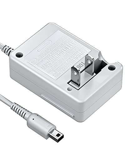 VOYEE 3DS Charger Compatible with Nintendo 3DS/ DSi/DSi XL/ 2DS/ 2DS XL/New 3DS XL 100-240V Wall Plug Adapter