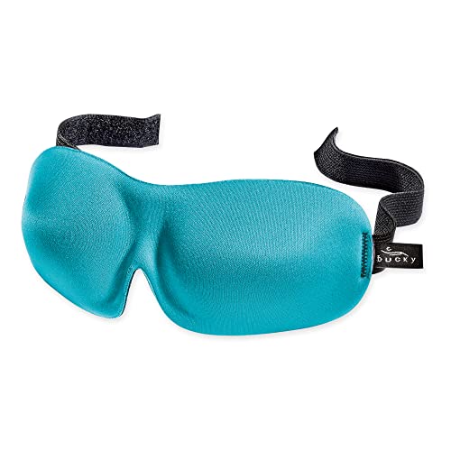 Bucky 40 Blinks No Pressure Eye Mask for Travel & Sleep, French Blue, One Size