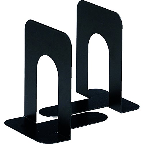 Sonic GP-625 Bookends, Medium, 1 Pair (2 Pieces), Black