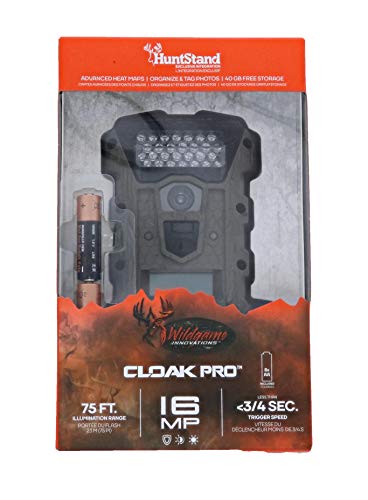 Wildgame Innovations Cloak Pro 16MP Trail & Game Camera (8X AA Batteries Included)