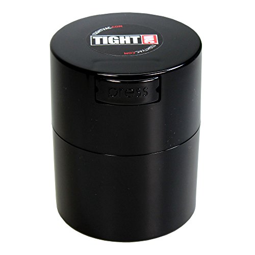 Tightpac America, Inc. Vacuum Sealed Container airtight, 29-Liter/9-Fluid Ounce, Solid Black