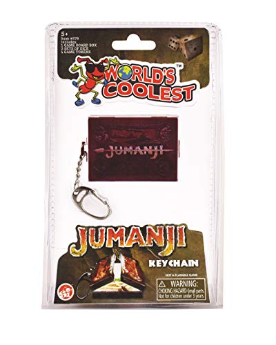 World's Coolest 579 Jumanji Novelty Keychain, Multicolor
