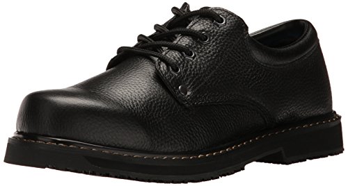 Dr. Scholl's Shoes Men's Harrington II Work Shoe, Black, 9.5 US