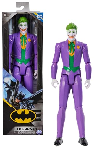 Spin Master Batman Toys Collection Flexible 12 Inch Joker Villain Action Figure for Children Ages 4 and Up