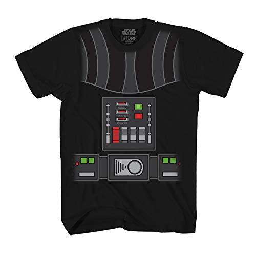 STAR WARS Darth Vader Costume Suit Adult T-Shirt(Black,Large)
