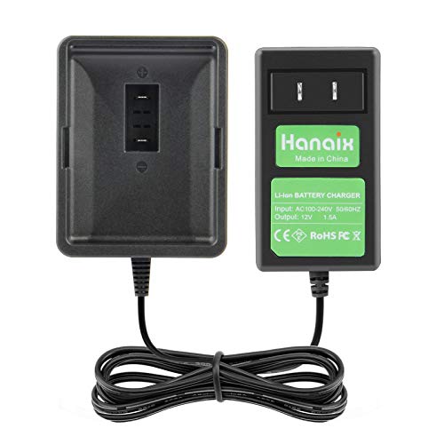 Hanaix 12V Lithium Charger for Ryobi CB120L CB121L BPL-1220 L1212R CD100 130503001 130503005 (not for CB120N) Ryobi 12V Portable Charger