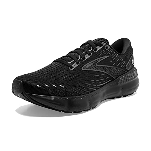 Brooks Men's Glycerin GTS 20 Supportive Running Shoe - Black/Black/Ebony - 11.5 Medium