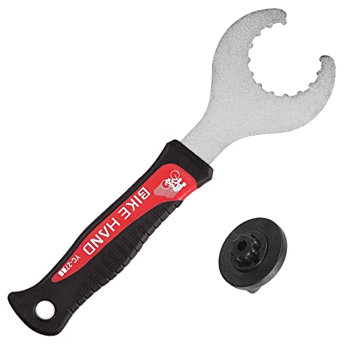 BIKE HAND Bikehand Bicycle Bottom Bracket Removal Crank Tool - Compatible with Shimano Hollowtech II