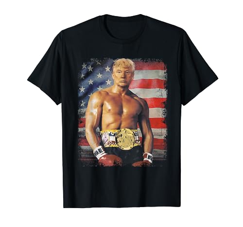 Funny Boxer Trump Trump Rocky Meme T-Shirt