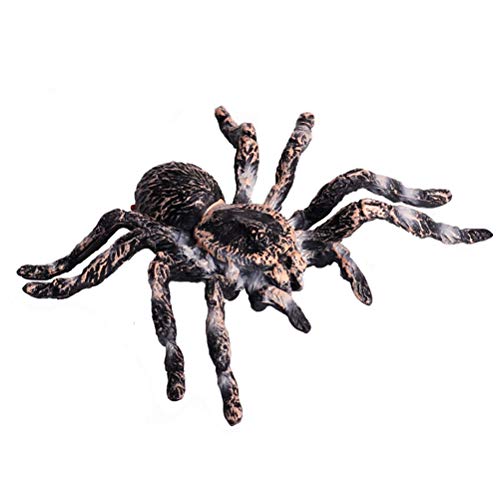 Flormoon Realistic Animal Figures - Spider Action Model Lifelike Insect Toy Figures - Educational Learning Toys Birthday Set for Boys Girls Kids Toddlers (Giant Whiteknee)