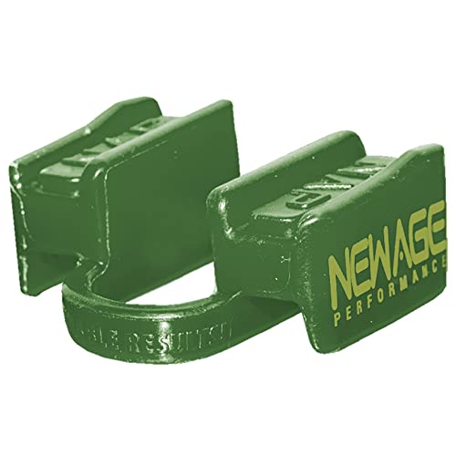 New Age Performance 6DS Heavy Lifting Mouthpiece, Increase Maximum Strength Output for Strongmen, Powerlifters, & Weightlifting Non-Contact Sports, Army Green