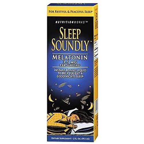 Sleep Soundly Melatonin, 2-Ounce Bottles (Pack of 3)