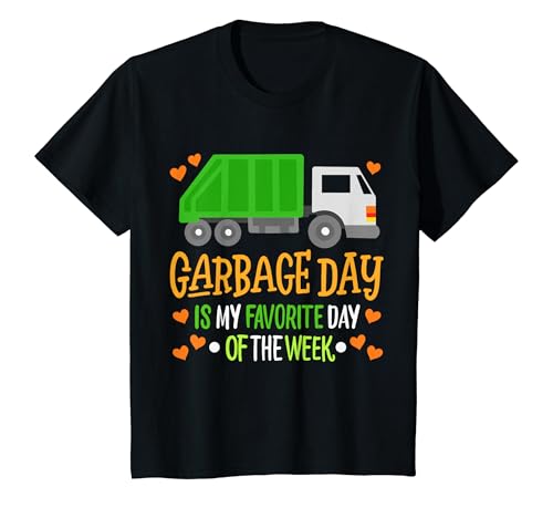 Kids Garbage Truck T-Shirt