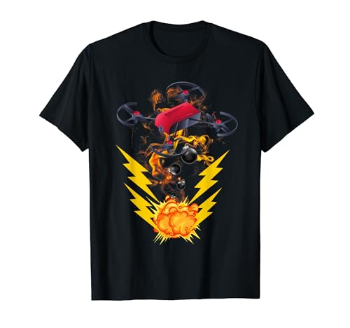 Drone Attack Striker Tees Sky Drone Lovers T-Shirt