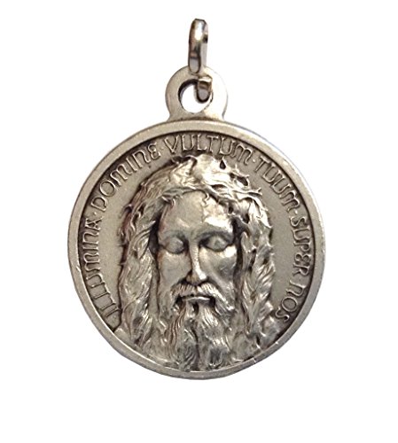 THE HOLY FACE SHROUD OF CHRIST MEDAL - REAL ITALIAN MASTERPIECE - ' THE ORIGINAL ONE ' - 100% MADE IN ITALY