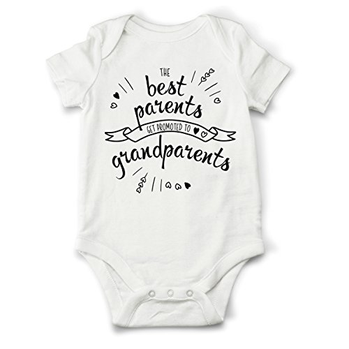 Pregnancy Announcement for Grandparents to be Gift | Promoted to Grandma baby bodysuit | Baby Coming Soon Reveal Idea