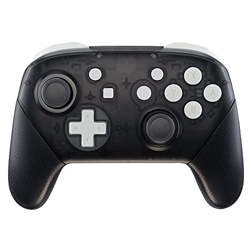 eXtremeRate White Repair ABXY D-pad ZR ZL L R Keys for Nintendo Switch Pro Controller, DIY Replacement Full Set Buttons with Tools for Nintendo Switch Pro - Controller NOT Included