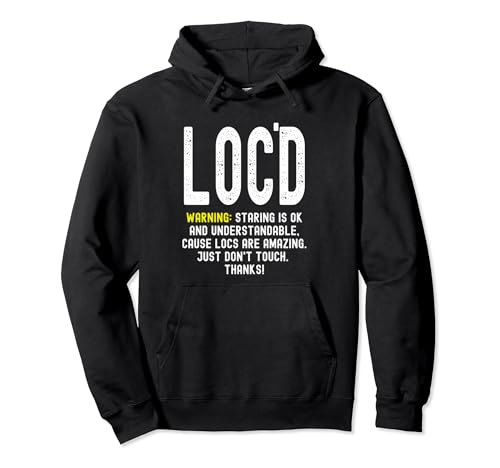 Locs or Sisterlocks: Don't Touch My Hair | Natural Pullover Hoodie