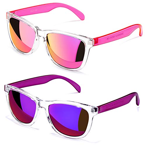 COLOSSEIN Fashion Women Sunglasses Classic Square Frame UV400 Lens