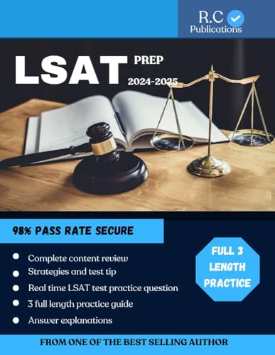 LSAT PREP 2024-2025 : the complete guide to acing the lsat and unlocking your potential for law school success