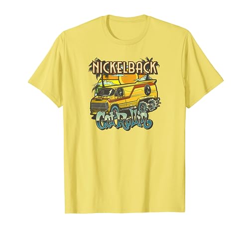 Nickelback Get Rollin' Cover (Yellow) T-Shirt