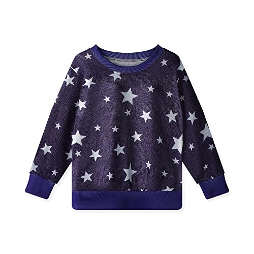 Didadi Coraline Girls Sweatshirt Sweater with Stars Shirt Pullover Hoodie Costume Cosplay Casual Dress up 6-12 Years