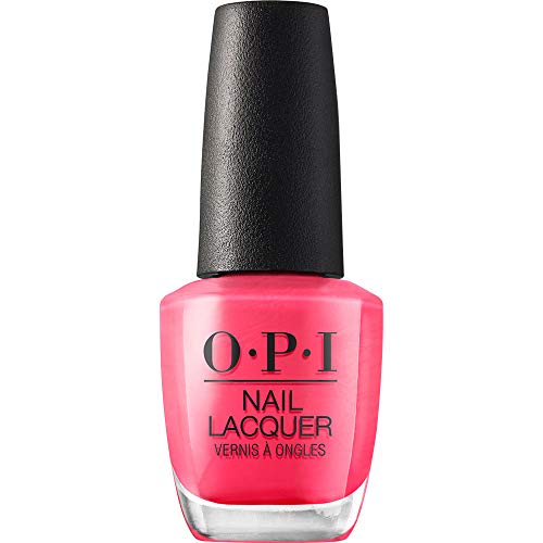 OPI Nail Lacquer, Strawberry Margarita, Pink Nail Polish, 0.5 fl oz (Pack of 1)