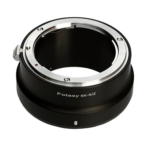 Fotasy Nikkor F Mount Lens to Z Mount Adapter, FTZ Mount Adapter, Nikkor F Z Adapter, F to Z Adapter, Compatible with Nikon Z Mount Mirrorless Camera Z 30 Z 50 Z 5 Z 6 Z 7 Z 6II Z 7II z fc Z 9