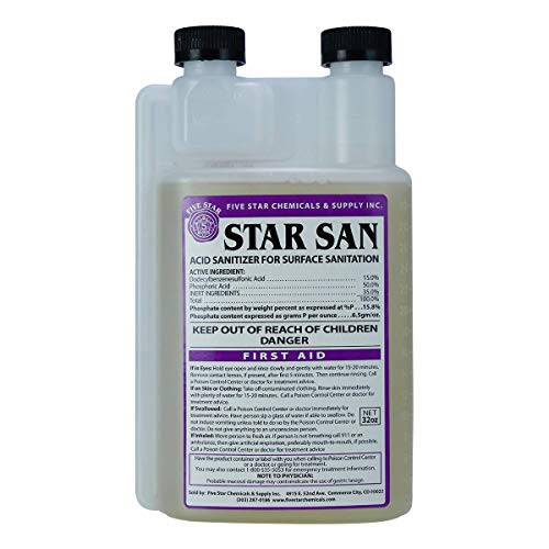 Five Star - 6022b_ - Star San - 32 Ounce - High Foaming Sanitizer