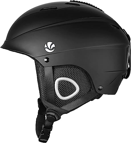 VANRORA Ski Helmet, Snowboard Helmet - Black, M
