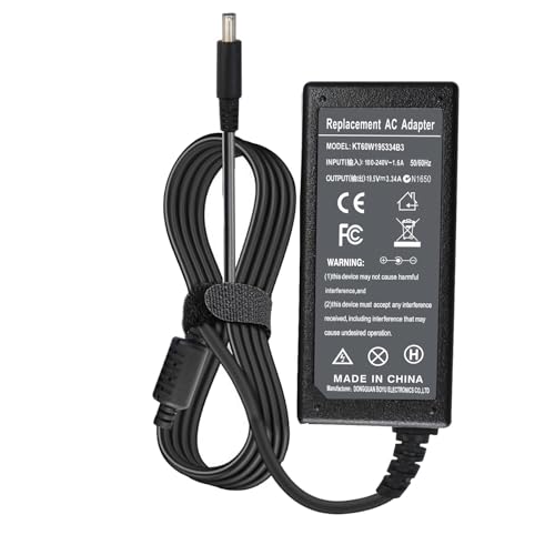 Laptop AC Adapter Charger Fit for Dell Inspiron 3583 3580 3585 3593 3780 3793 5591 5593 3501 3502 3790 3785 3782 3781 3595 3590 3584 3582 3581 3493 3490 3482 3481 3590 5490 5590 Power Supply Cord