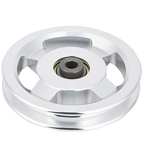 Universal Aluminium Alloy Bearing Pulley Wheel Gym Accessory Diameter 90mm&115mm 2 Size for Fitness Equipment (??115mm)