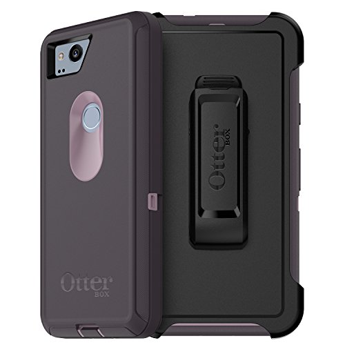 OtterBox DEFENDER SERIES Case for Google Pixel 2 - Retail Packaging - PURPLE NEBULA (WINSOME ORCHID/NIGHT PURPLE)