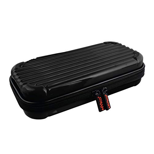 Nyko Premium Travel Kit - Everything A Gamer Needs On-The-Go - Includes A Traveling Case, Protective Glass Cover, Silicone Grip Cover and Wired Earbuds - Nintendo Switch